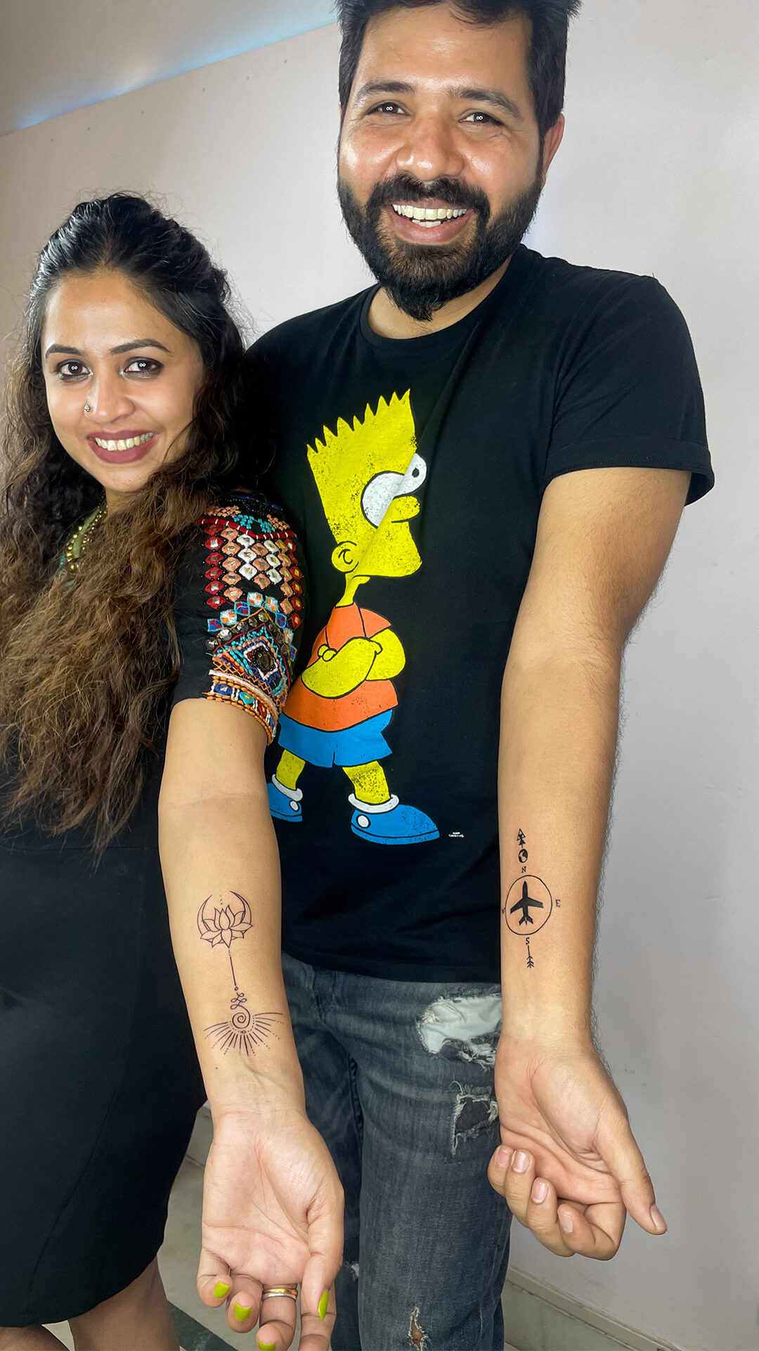 Prachi's tattoo experience at Apex Tattooz